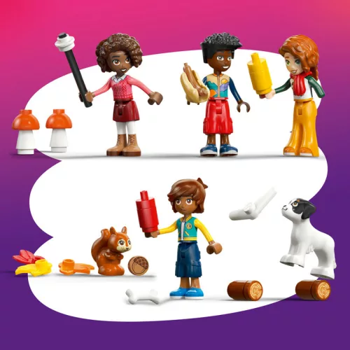 LEGO Friends 42705 Otthonos kabin az őszi erdőben