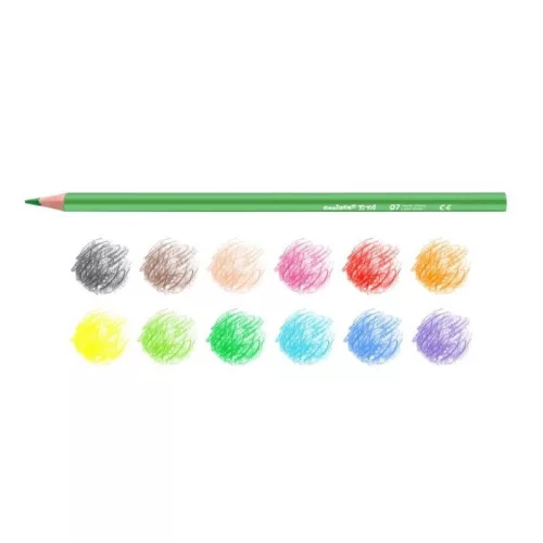 Carioca Tita háromszög színes ceruza készlet (12 db)