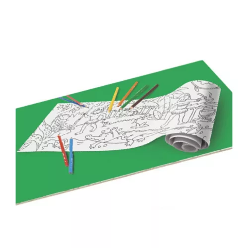 Carioca Create & Color dzsungel színező henger ceruzákkal (8 db)