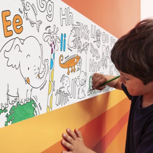 Carioca Create & Color ABC színező henger ceruzákkal (8 db)