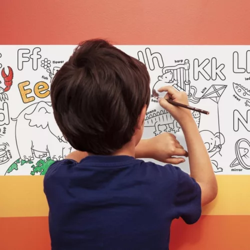 Carioca Create & Color ABC színező henger ceruzákkal (8 db)