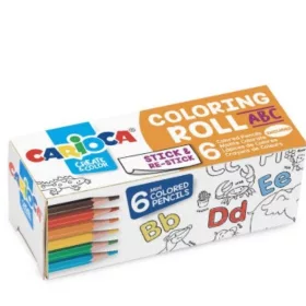 Carioca Create & Color ABC mini színező henger ceruzákkal (6 db)