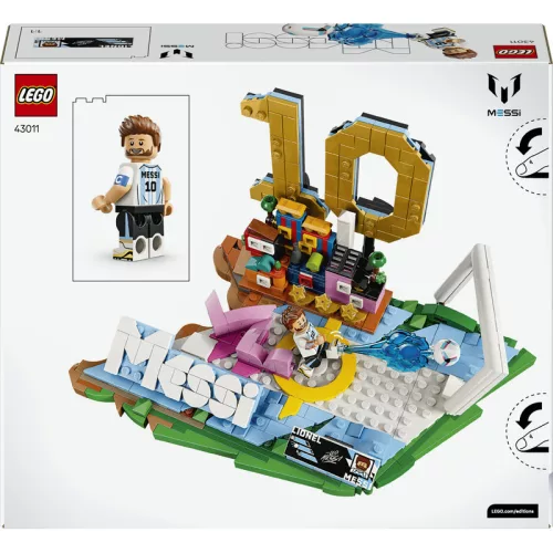 LEGO Editions 43011 Lionel Messi – A futball legjobb pillanatai