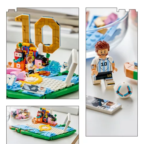 LEGO Editions 43011 Lionel Messi – A futball legjobb pillanatai