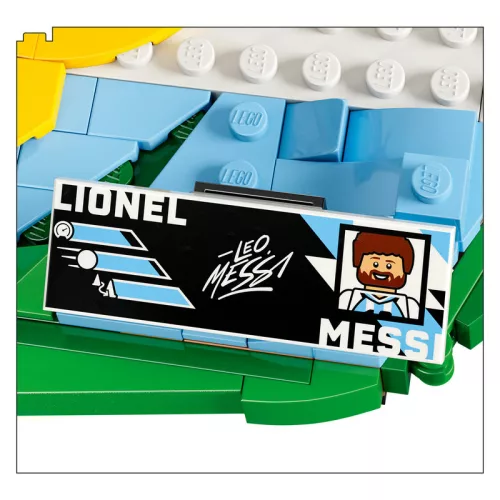 LEGO Editions 43011 Lionel Messi – A futball legjobb pillanatai