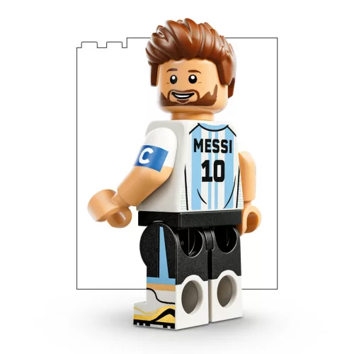 LEGO Editions 43011 Lionel Messi – A futball legjobb pillanatai