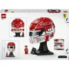 LEGO Editions Scuderia Ferrari HP Charles Leclerc sisakja 43014