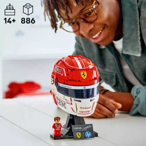 LEGO Editions Scuderia Ferrari HP Charles Leclerc sisakja 43014