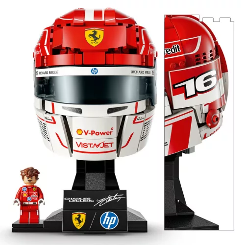 LEGO Editions Scuderia Ferrari HP Charles Leclerc sisakja 43014