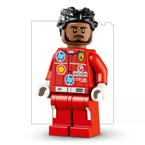 LEGO Editions Formula 1 43022 Scuderia Ferrari HP Lewis Hamilton sisakja
