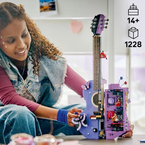 LEGO Editions Music 43031 Olivia Rodrigo kettős stílusú gitárja