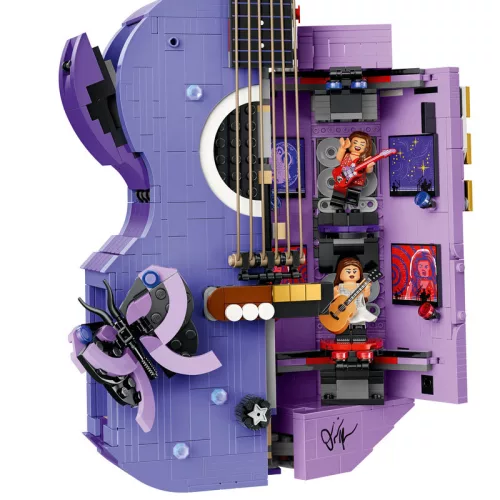 LEGO Editions Music 43031 Olivia Rodrigo kettős stílusú gitárja