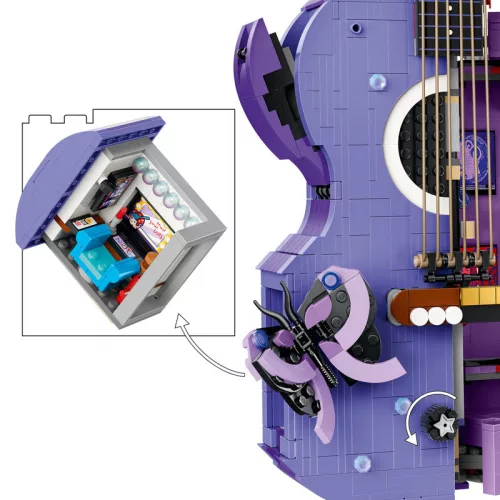 LEGO Editions Music 43031 Olivia Rodrigo kettős stílusú gitárja