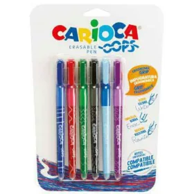 Carioca OOPS radírozható golyóstoll készlet (6 db)