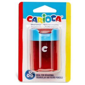 Carioca kétlyukú henger alakú hegyező