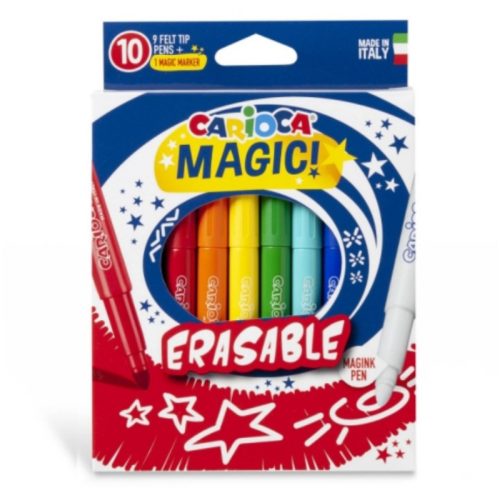 Carioca Magic Erasable filctoll szett (10 db)