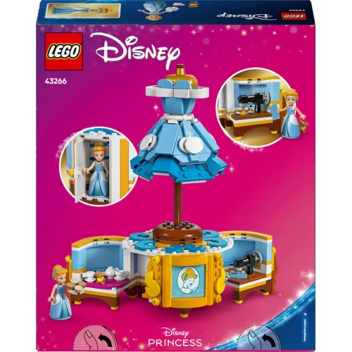 LEGO Disney Princess 43266 Hamupipőke ruhája