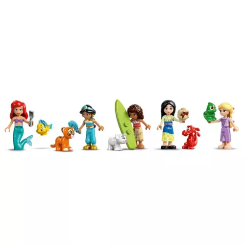 LEGO Disney Princess 43267 Hercegnőkastély és a hercegnők állatkái