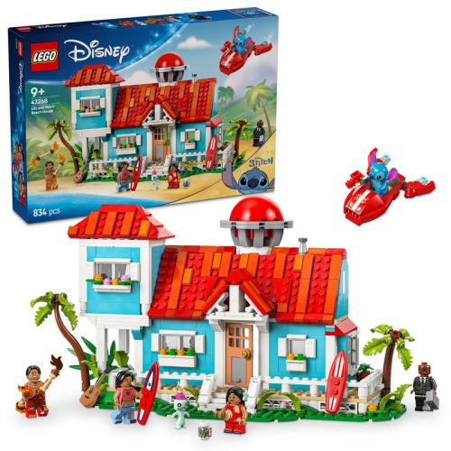 LEGO Disney Classic 43268 Lilo ás Stitch tengerparti háza