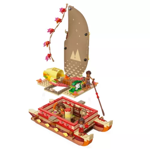 LEGO Disney Princess 43270 Vaiana kalandokkal teli kenuja