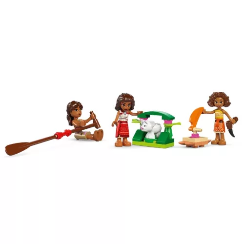 LEGO Disney Princess 43270 Vaiana kalandokkal teli kenuja