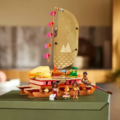 LEGO Disney Princess 43270 Vaiana kalandokkal teli kenuja