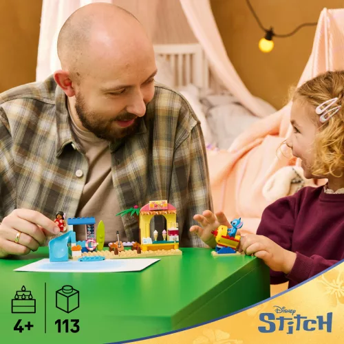 LEGO Disney Lilo és Stitch tengerparti kalandja – 43280