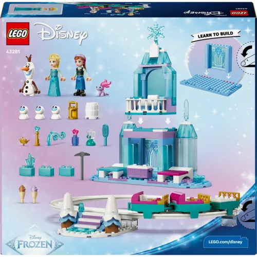 LEGO Disney Princess 43281 Elsa jégkastélya és szánkós kalandjai