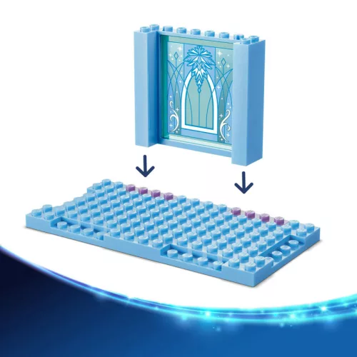 LEGO Disney Princess 43281 Elsa jégkastélya és szánkós kalandjai