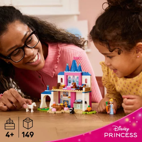 LEGO Disney Princess 43283 Hamupipőke kastélya és állatbarátai