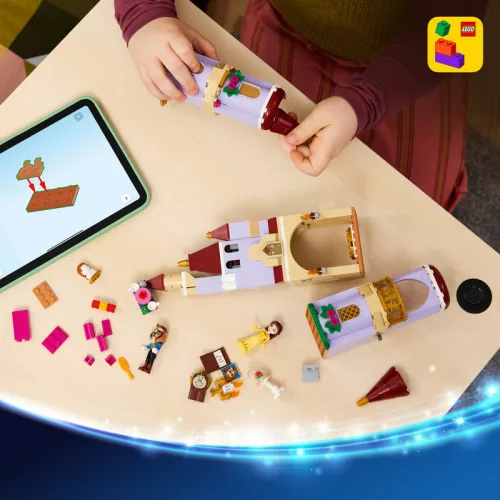 LEGO Disney Princess 43289 Belle és a Szörnyeteg varázslatos kastélya