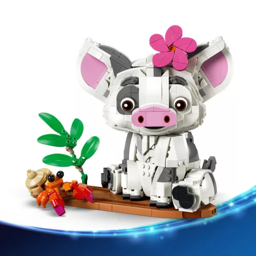 LEGO® Disney Vaiana: Pua – építőjáték készlet, 885 db