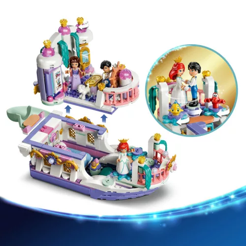 LEGO Disney Princess 43299 Ariel esküvői hajója