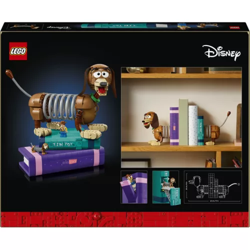 LEGO Disney Pixar 43301 Toy Story: Slinky kutya könyvtámasz