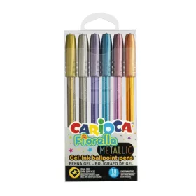 Carioca Fiorella Metallic zselés toll készlet (6 db)