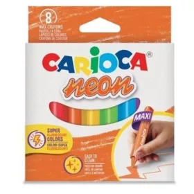 Carioca Neon zsírkréta készlet (8 db)