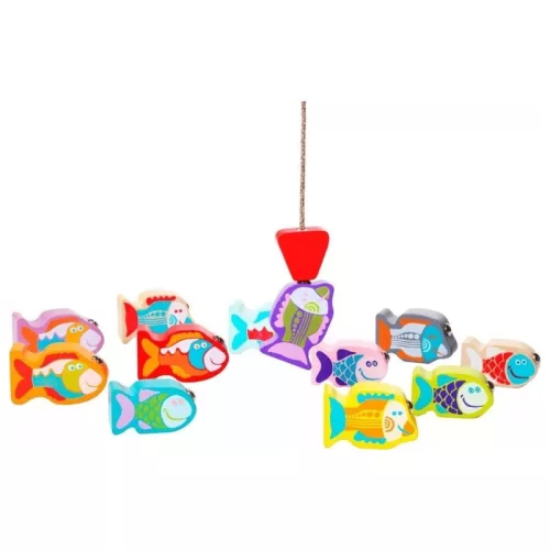 Cubika Fa peca játék – 14 db