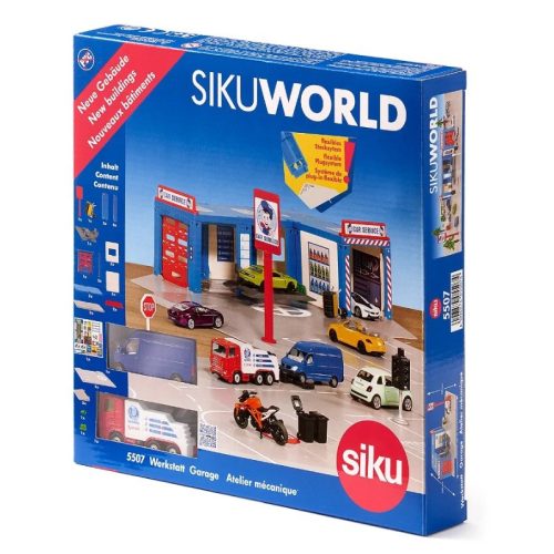 SIKU World 5507 Autószerelő műhely