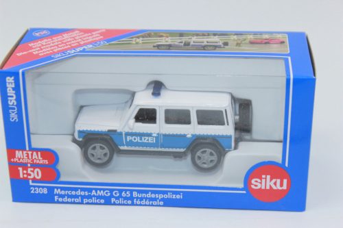 SIKU 2308 Mercedes AMG G 65 rendőrségi autó