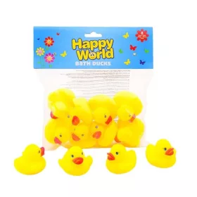 Gumikacsa fürdőjáték 8 db