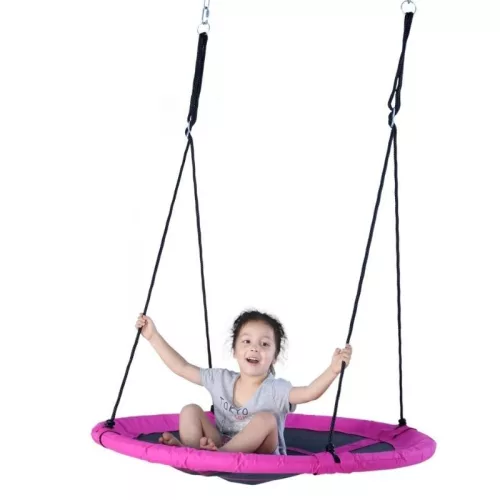 Wonderland - Fészekhinta pink színben (110 cm)