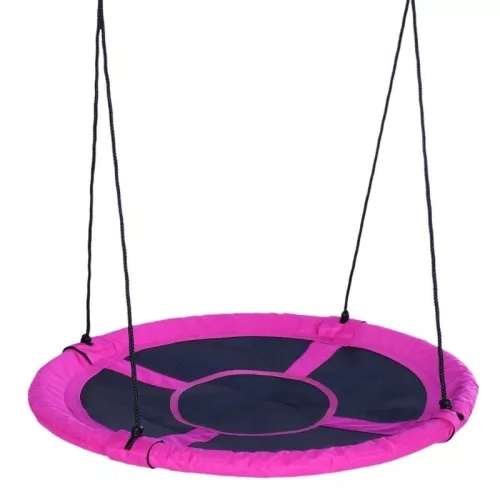 Wonderland - Fészekhinta pink színben (110 cm)