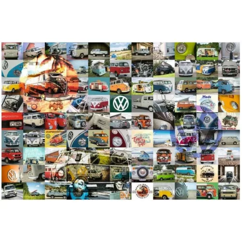 Ravensburger 16018 puzzle – 99 Volkswagen kisbusz (3000 db)