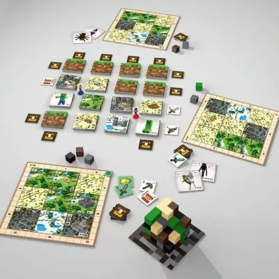 Minecraft Builders & Biomes társasjáték