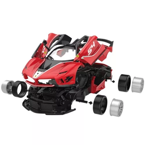 Rastar 96900 Összeépíthető távirányítós autó 1:18-as méretaránnyal – Ferrari FXXK Evo