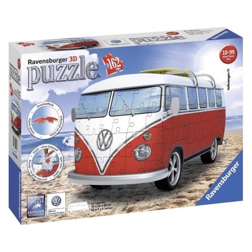 Ravensburger 12516 Puzzle 3D - Volkswagen T1 (162 db-os)