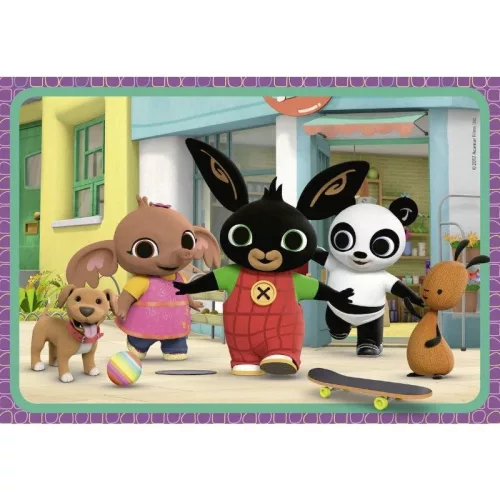 Ravensburger 07618 puzzle - Bing mókázik (2x12 db)