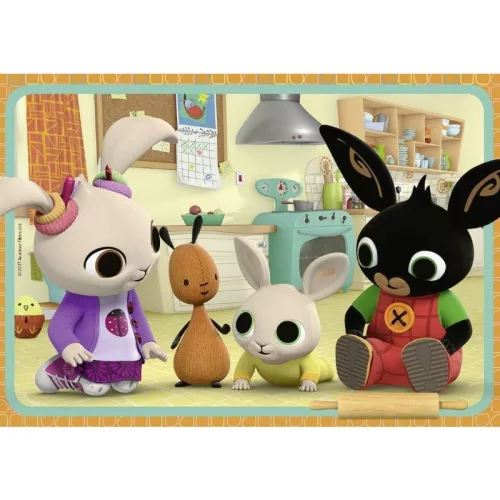 Ravensburger 07618 puzzle - Bing mókázik (2x12 db)