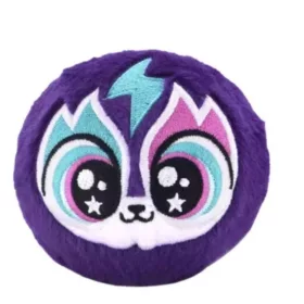 Bouncibles pattogó plüss labda – Electra, a lila macska
