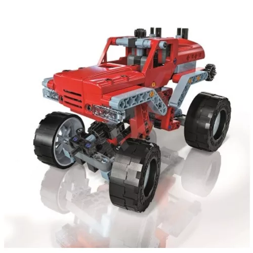 Clementoni Tudomány és játék 50147 Mechanikus műhely – Monster Trucks